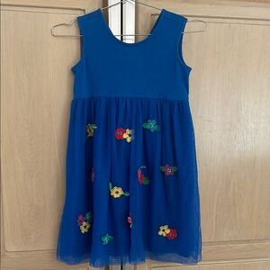 2 for $20 Blue Floral Kids Dress from Hanna Andersson size 10